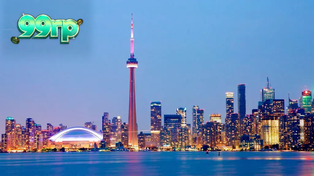 Visual representasi pasar iGaming yang sedang berkembang pesat di Ontario dengan elemen kasino digital.